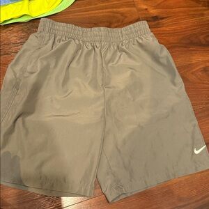 Nike Light Gray Sports Shorts